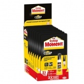 Универсальный секундный клей Момент Супер 3г 874565 / 4600611212050