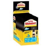 Универсальный секундный клей Момент Гель Супер 3г 874569 / 4600611212043