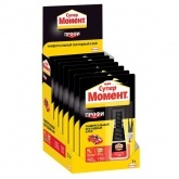 Универсальный секундный клей ПРОФИ Супер Момент 5г 832228 / 4600611212074