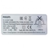 Светильник светодиодный Philips PANEL RC048 36W LED32S/840 PSU 1200x300x34mm NOC 3200lm опал