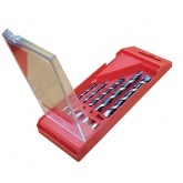 Набор сверл по бетону 4-5-6-8-10 мм, пластиковый кейс Rexant