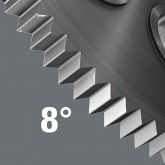 Отвертка Wera с трещоткой и патроном Rapidaptor + 6 бит в ручке Kraftform Kompakt Pistol RA