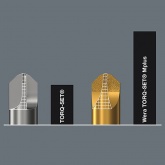 Ручка-держатель Wera с быстрозажимным патроном, набор насадок 7 предметов, Kraftform Kompakt 40