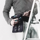 Ручка-держатель Wera с быстрозажимным патроном, набор насадок 7 предметов, Kraftform Kompakt 40