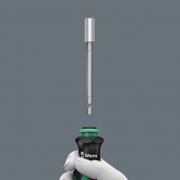 Ручка-держатель Wera с быстрозажимным патроном, набор насадок 7 предметов Kraftform Kompakt 28 SB