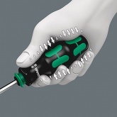 Ручка-держатель Wera с быстрозажимным патроном, набор насадок 7 предметов Kraftform Kompakt 28 SB