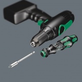 Ручка-держатель Wera набор сменных насадок, Kraftform Kompakt 28 с сумкой, 7 предметов