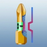 Набор бит Wera с битодержателем Rapidaptor 10 предметов Bit-Check 10 BiTorsion 1