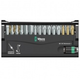 Набор бит Wera с битодержателем Rapidaptor 30 предметов Bit-Check 30 Universal 1