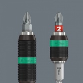 Набор бит Wera с битодержателем Rapidaptor 12 предметов Bit-Check 12 BiTorsion 1