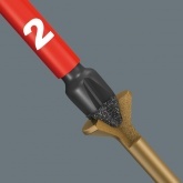 Набор ударных крестовых бит Wera Phillips 6 предметов Bit-Check 6 PH Impaktor 1