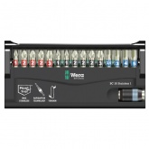 Набор бит Wera из нержавейки с битодержателем Rapidaptor 30 предметов Bit-Check 30 Stainless 1