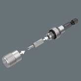 Держатель для бит Wera 1/4 дюйма с ограничителем длины, 50mm 896/4/1 SB