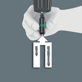 Динамометрическая отвертка Wera с настройкой затяжки 25-55 in.lbs для бит 1/4 дюйма Kraftform 7467