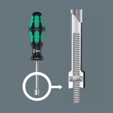 Набор отверток-торцевой ключ 7 штук Wera Kraftform Plus 395 HO/7 SM