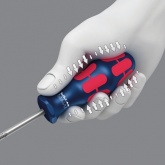 Набор отверток 7 штук на подставке Wera Kraftform Plus Lasertip Red Bull Racing