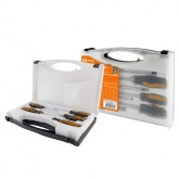 Набор из 4-х отверток TDM в пластиковом чемоданчике сталь CR-V Алмаз