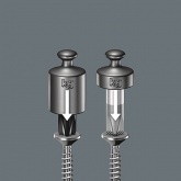 Отвертка крестовая нержавеющая сталь Wera Phillips PH 1 x 80mm Kraftform Edelstahl 3350 PH