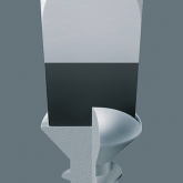 Крестовая ударная отвертка Wera Pozidriv PZ 1 x 80mm Kraftform Plus 918 SPZ