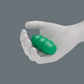 Отвертка-торцовый ключ Wera 5.5mm x 125mm Kraftform Plus 395