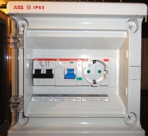 Боксы ABB SR IP65 для средств автоматизации.