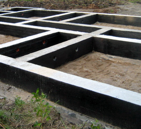 Опалубка для фундамента