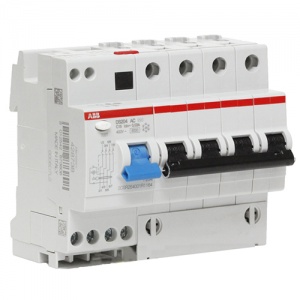 У нас в продаже появились четырехполюсные дифференциальные автоматы ABB серии DS204.
