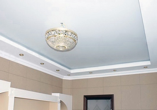 Матовый натяжной потолок