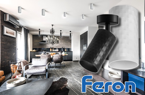 Потолочные, накладные, ламповые светильники акцентного освещения PIXEL ML187, ML1871, ML1878 Feron