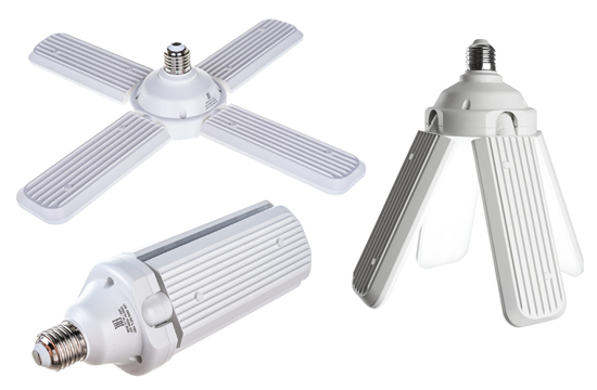 Лепестковые светодиодные LED лампы-трансформеры