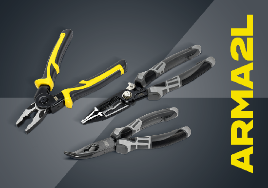 Шарнирно-губцевый инструмент ARMA2L IEK для слесарных и монтажных работ