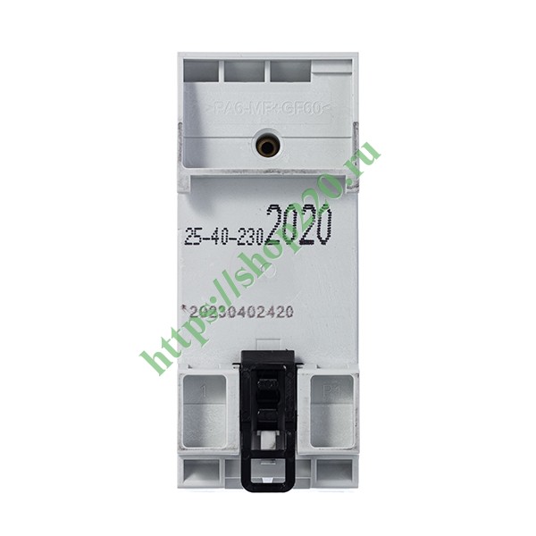 1SAE231111R0640 Контактор ESB25-40N-06 модульный (25А АС-1, 4НО), катушка 230В AC/DC 2 модуля фото 4