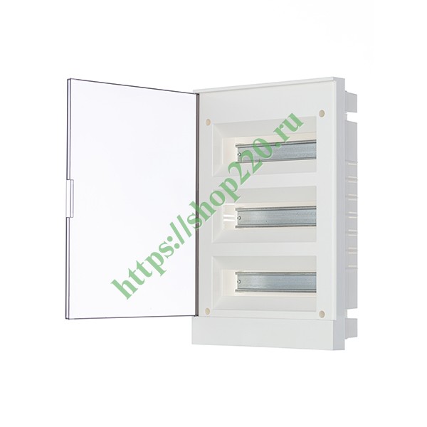 1SZR004002A1209 Шкаф в нишу ABB Basic E 36М (3x12) серая прозрачная дверь (c клеммами) BEF402236 фото 5