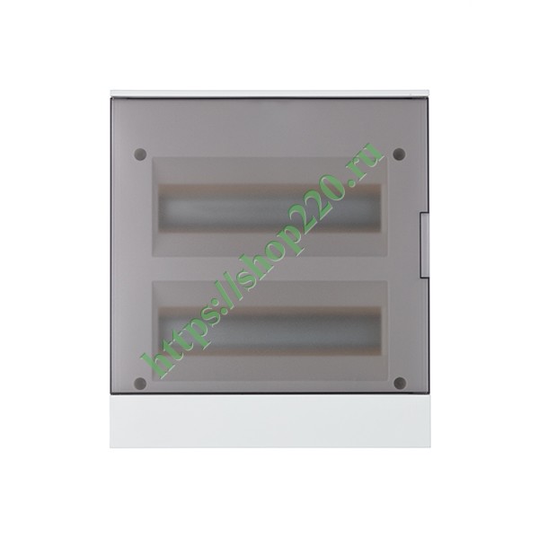 1SZR004002A2207 Шкаф настенный ABB Basic E 24М (2x12) серая прозрачная дверь (с клеммами) BEW402224 фото 4