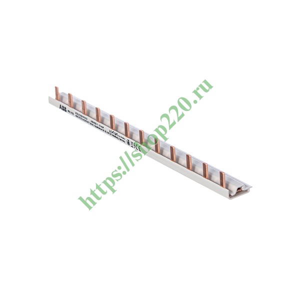 2CDL210001R1012 Гребенчатая шина ABB PS1/12 1-полюсная 12 модулей 63А фото 5