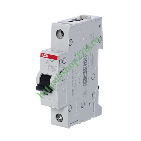 2CDS251001R0635 Автоматический выключатель 1-полюсный ABB S201 B63 (автомат электрический) фото 2