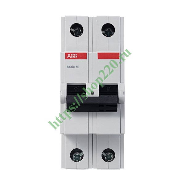 2CDS642041R0634 Автоматический выключатель ABB Basic M 2P 63A C 4,5кА, BMS412C63 (автомат электрический) фото 3