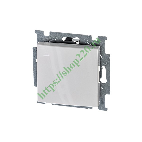 2CKA001012A2145 Переключатель промежуточный ABB Basic 55 альпийский белый (2006/7 UC-94) фото 2