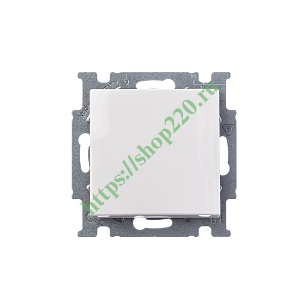 2CKA001012A2145 Переключатель промежуточный ABB Basic 55 альпийский белый (2006/7 UC-94) фото 5