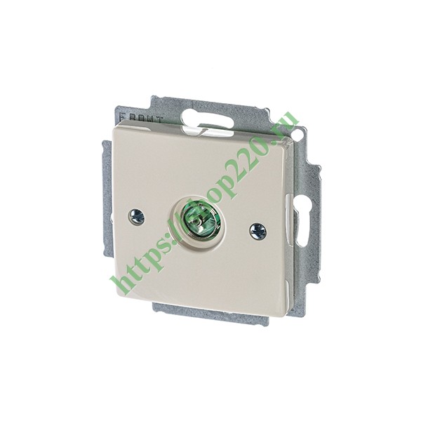 2CKA001724A4280 Розетка телевизионная ABB Basic 55 слоновая кость (1743-01-92) (бежевый) фото 2