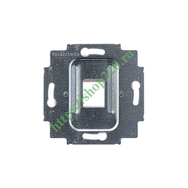 2CKA001753A0213 Накладка для коммуникационных розеток ABB 0210, 0211 и 0219, Basic 55 альпийский белый (2561-94) фото 4