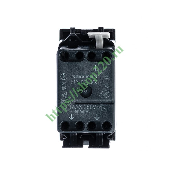 2CLA210200N1901 Одноклавишный переключатель 1 модуль ABB Zenit, шампань (N2102 CV) фото 4