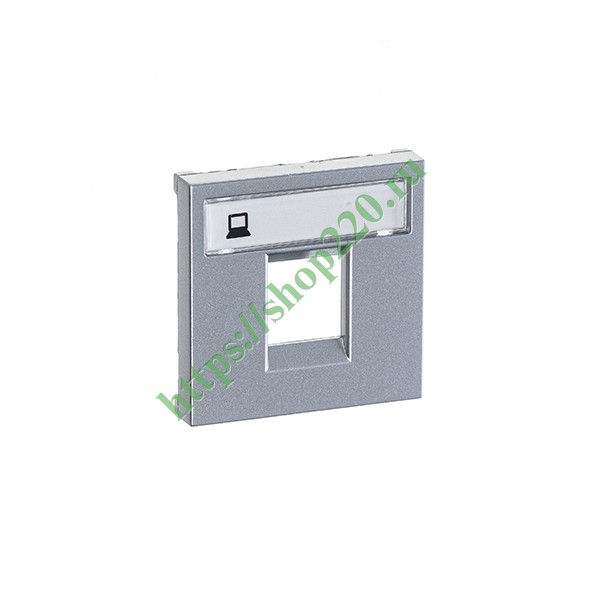 2CLA221810N1301 Накладка для 1-го суппорта типа 2017. и/или 2018., 2м ABB Zenit, серебристый (N2218.1 PL) фото 3