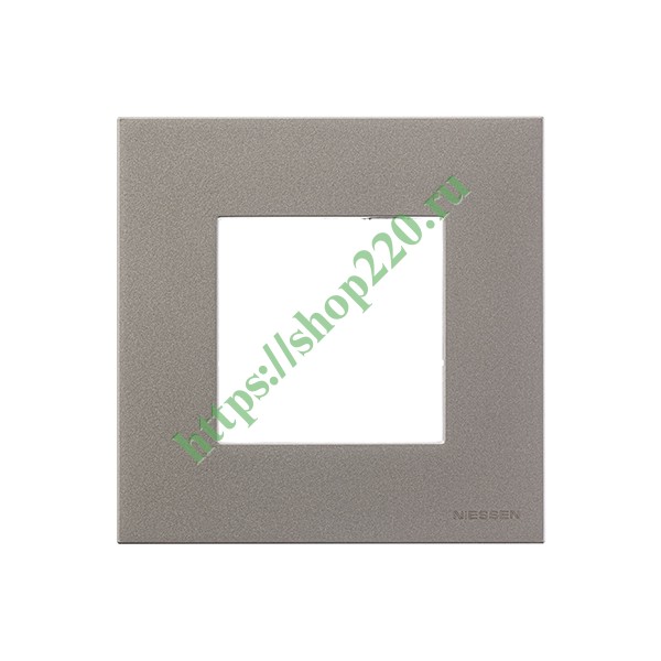 2CLA227100N1901 Рамка 1-постовая, 2-модульная, серия Zenit, шампань (N2271 CV) фото 5