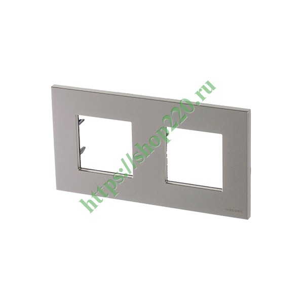 2CLA227200N1901 Рамка 2-постовая, серия Zenit, шампань (N2272 CV) фото 2