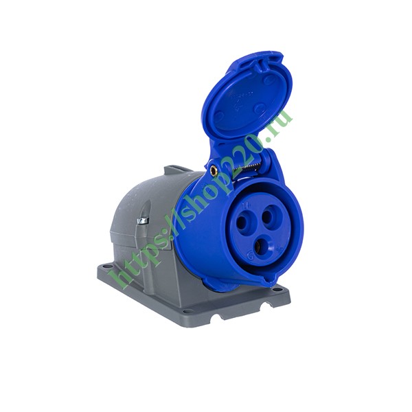 2CMA193098R1000 Розетка для накладного монтажа ABB 216 RS6 IP44 16A 2P+E фото 2