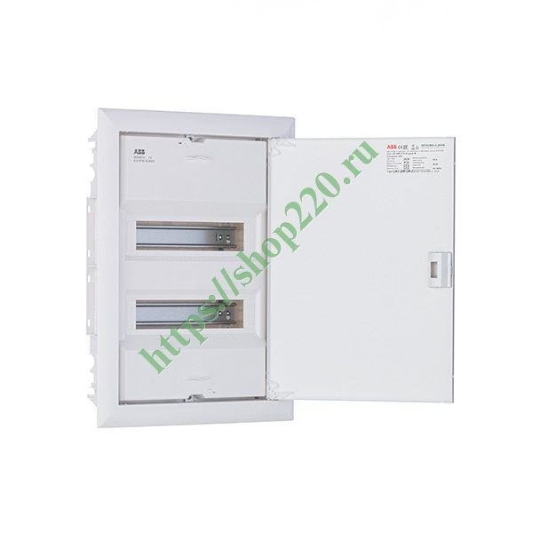 2CPX077851R9999 Шкаф внутреннего монтажа ABB на 24М (2x12) с самозажимными N/PE UK620P3RU (электрический щит) фото 4