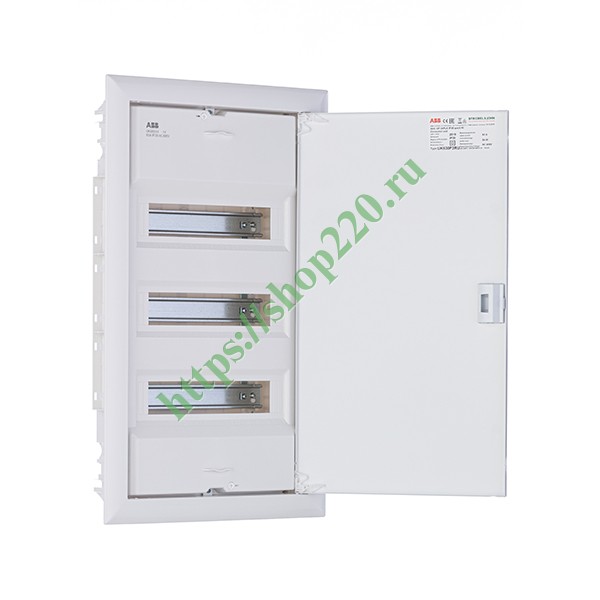 2CPX077852R9999 Шкаф внутреннего монтажа ABB на 36М (3x12) с самозажимными N/PE UK630P3RU (электрический щит) фото 3