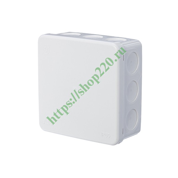 2TKA140002G1 Коробка распределительная ABB AP10 104х104х50 мм белая IP65 фото 2