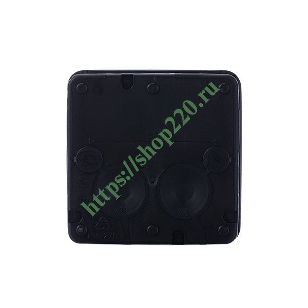 2TKA140013G1 Коробка распределительная ABB AP9 86х86х40 мм черная [уп.50шт] IP65 фото 4